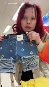 Insane difference between Kmart denim shorts for boys and girls