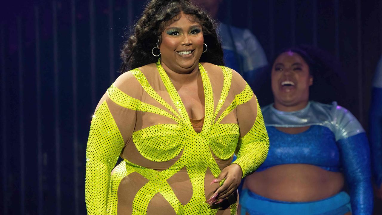 Lizzo performs on stage during The Special Tour at the Moody Center in Austin, Texas, October 25, 2022. (Photo by SUZANNE CORDEIRO / AFP)