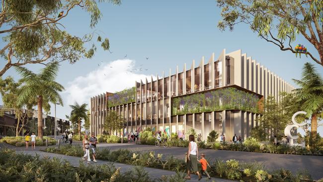 The new Coomera Civic Hub will be built adjacent to Westfield Coomera.