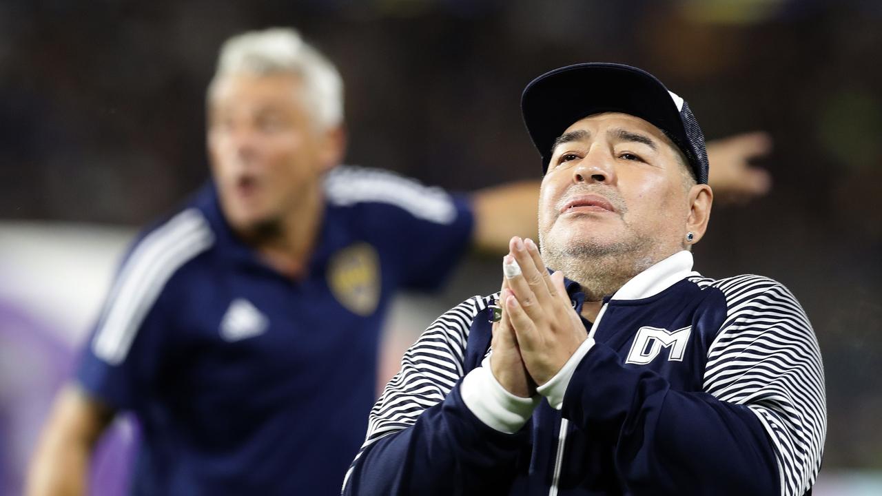 The great Diego Maradona is set for surgery on a blood clot in the brain.
