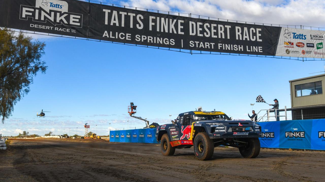 Toby Price’s all-the-way win in a Mitsubishi Trophy Truck secures the ...