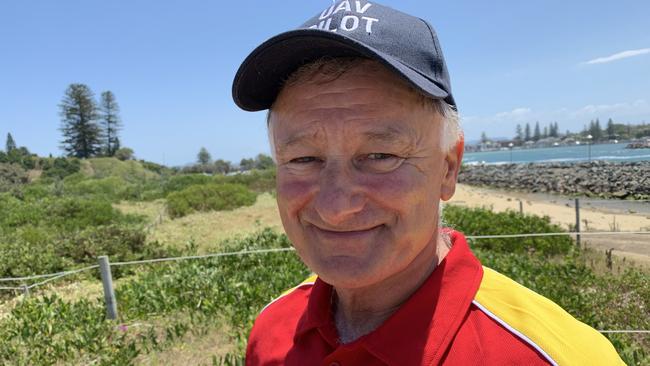 SLSNSW Shark surveillance drone operator Peter Mooney told The Daily Telegraph that “jetskis are driving us nuts, going around and around and getting close to dolphins”.