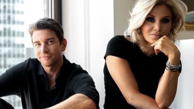 Andy Karl and Orfeh Alimorad in happier times. Picture: Supplied