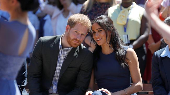 The pair during their Australia tour. Picture: Phil Noble - Pool/Getty Images)