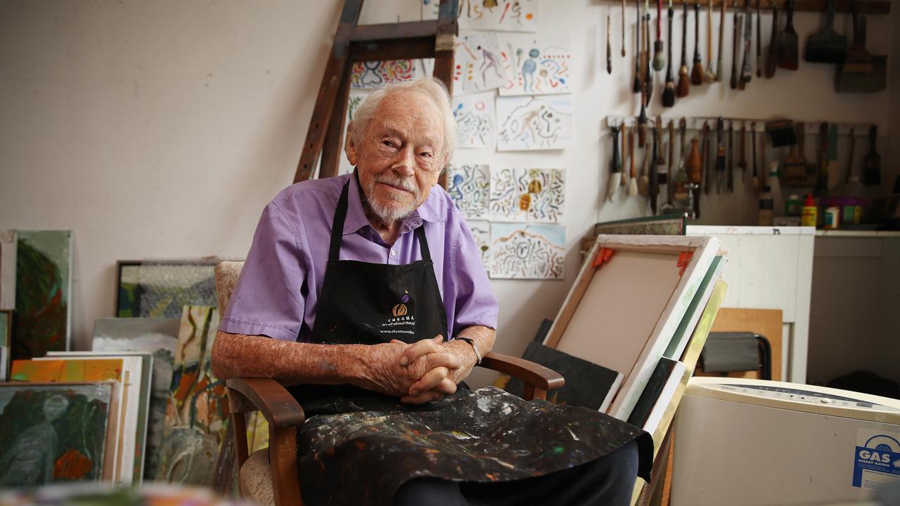 He was a beloved painter and artist. Picture: David Swift