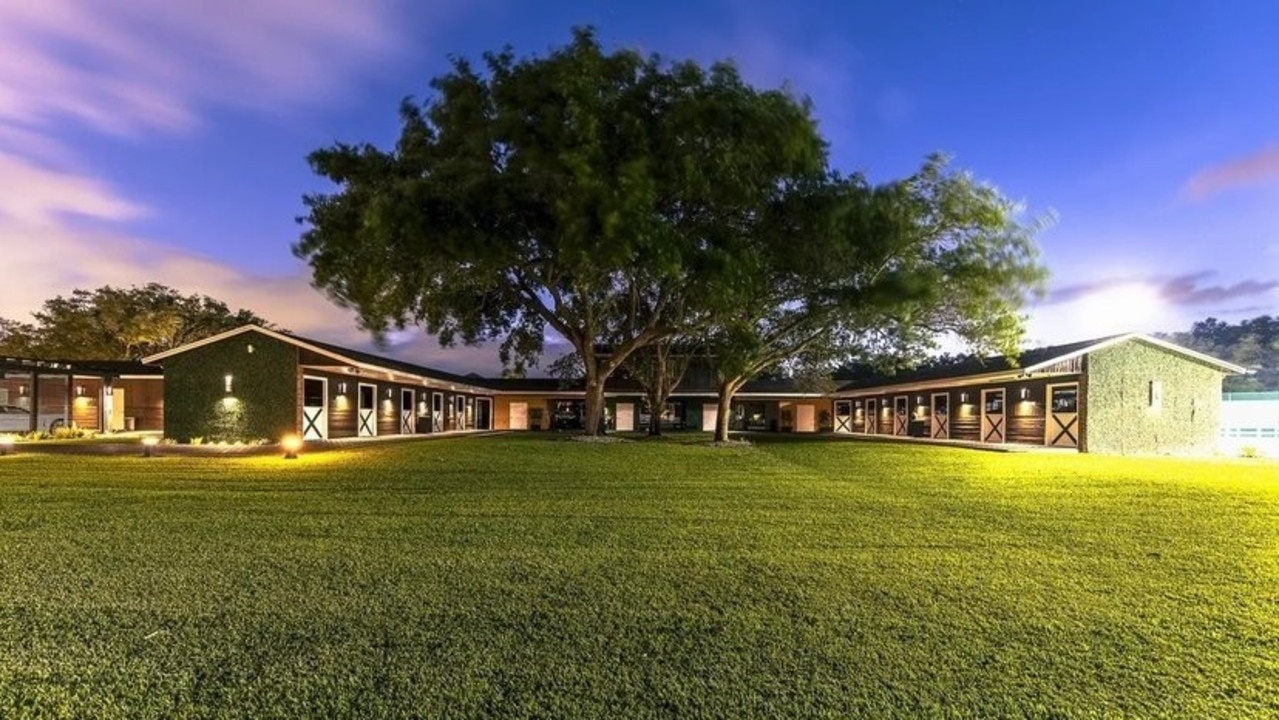 The estate offers equestrian amenities such as stables. Picture: Realtor