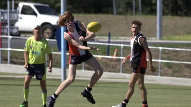 Young Charlie Martin has had a bumper season since moving from halfback to full-forward. Photo: supplied.