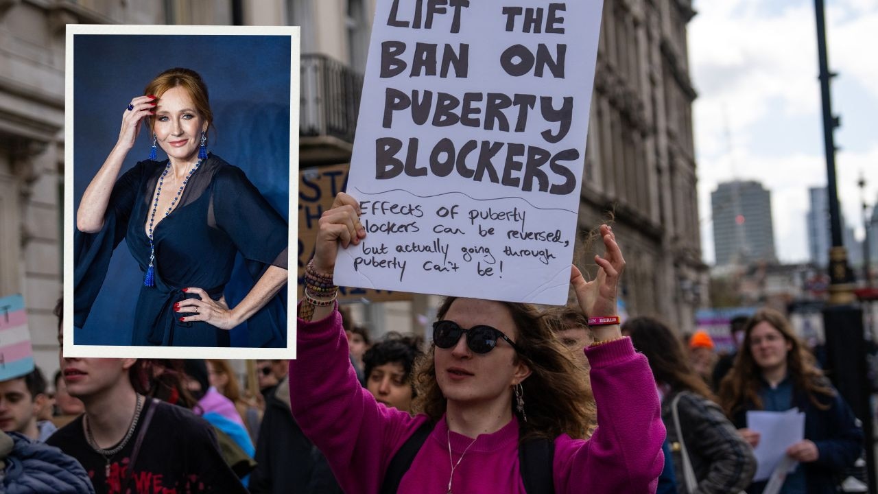 Puberty blockers: J.K. Rowling backs ban — but they’re legal here