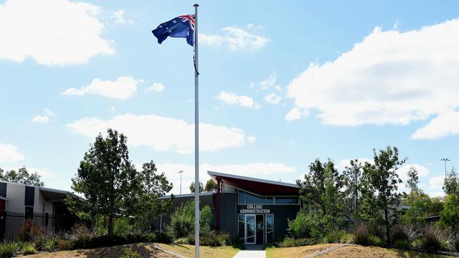 Manor Lakes College in Wyndham Vale. Picture: Nicole Garmston