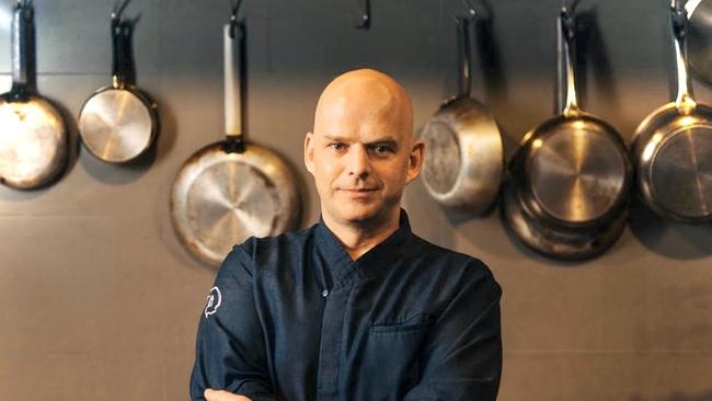 Giles Hohnen, chef at Sumi Open Kitchen in Noosa Heads. Photo: Supplied.