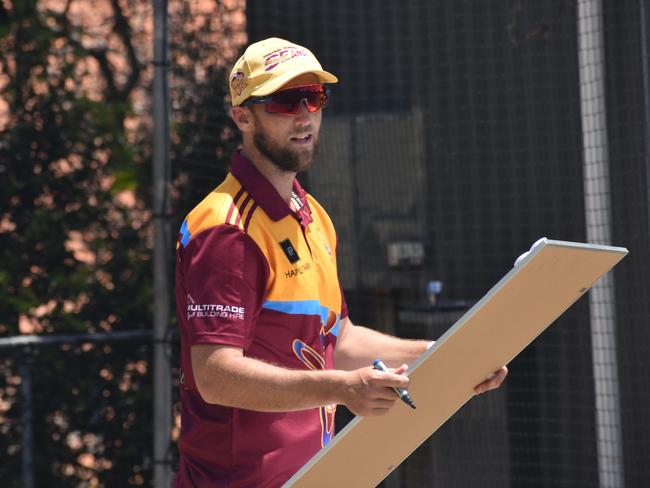 CQ Centurions under-18 boys cricket coach Jeff Case.