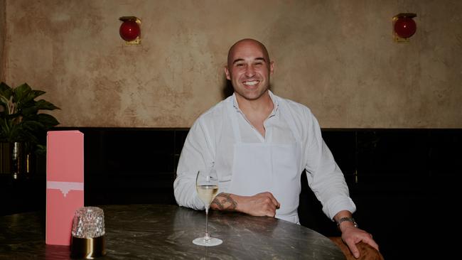 Shane Delia will open his new glam cocktail bar Jayda in the CBD on Monday afternoon. Picture: Kristoffer Paulsen