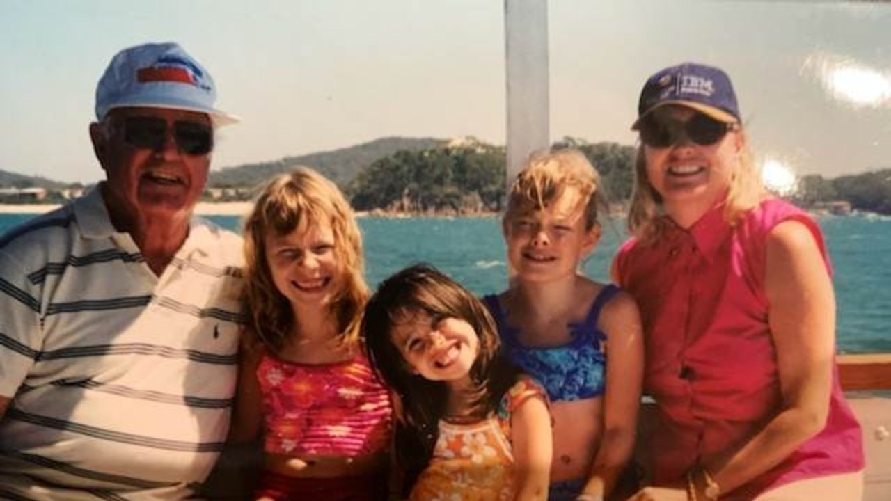 Robert driver with daughter Julie-Anne Jones and her children.