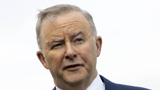 Anthony Albanese in Canberra on Wednesday. Picture: Gary Ramage