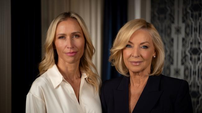 Lauren Zonfrillo (left) sat down with Liz Hayes for this Sunday’s episode of Spotlight. Picture: Channel 7