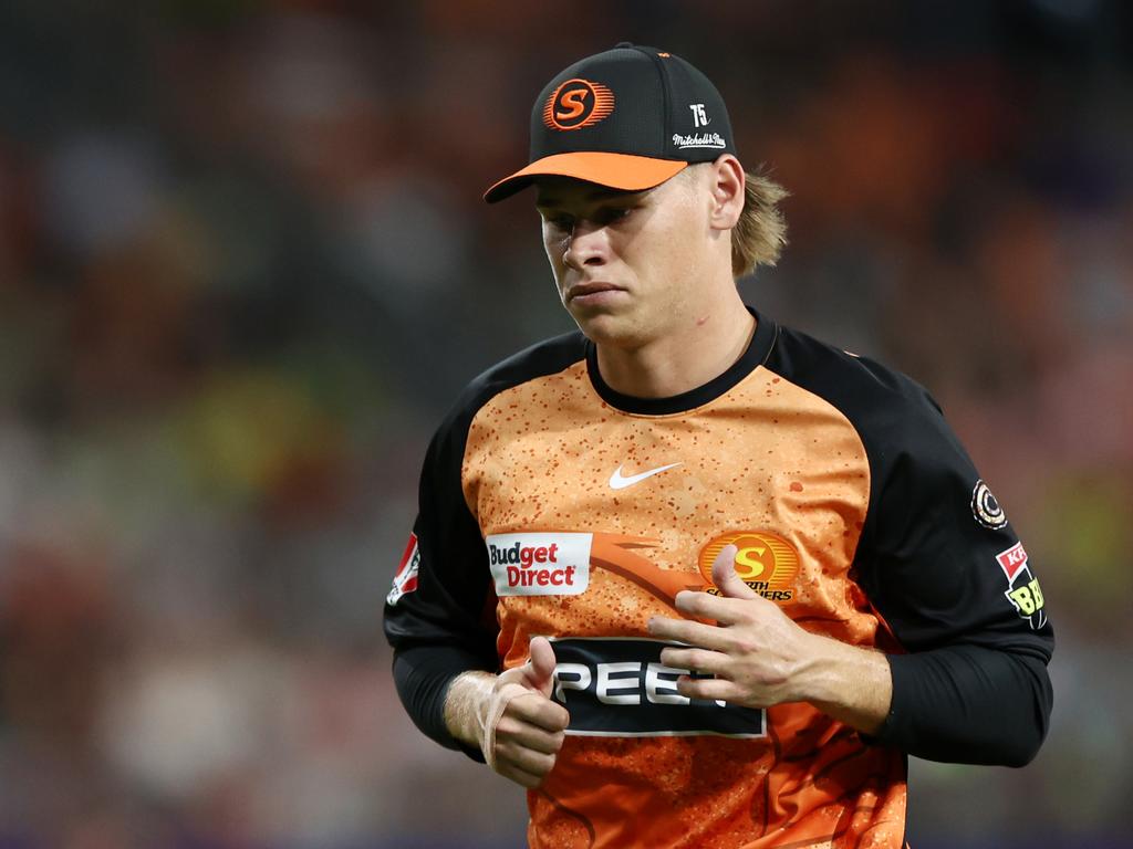 Cooper Connolly, who starred for the Scorchers, is on the cusp of a Test debut in Sri Lanka. Picture: Getty Images