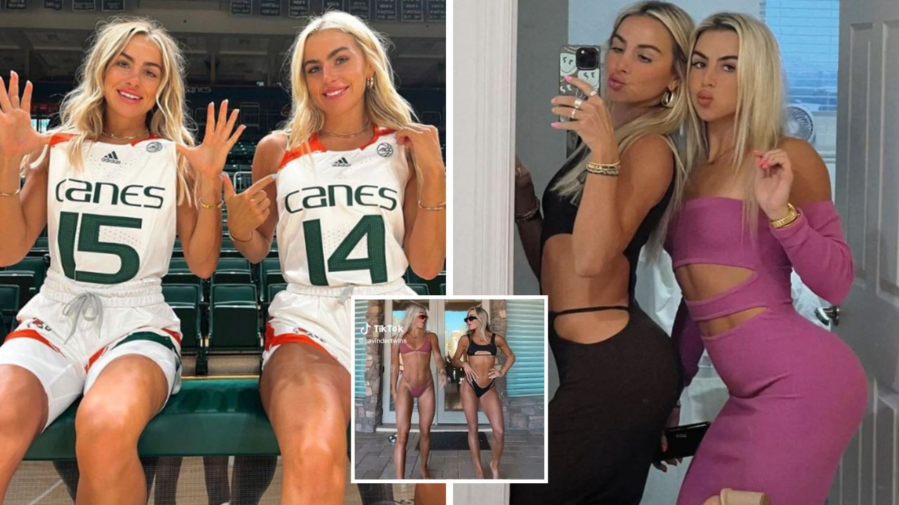 Cavinder twins bikini dance video goes viral after March Madness