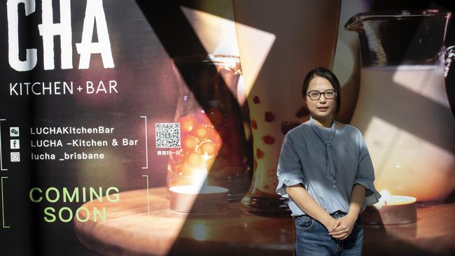 Suellen Lei at her new restaurant Lucha Kitchen and Bar, which will open in the new Elizabeth Arcade Fudodori precinct. Picture: Russell Shakespeare