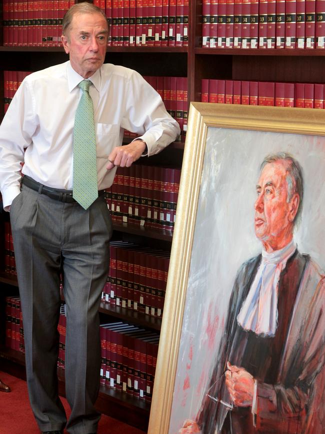 Chief Justice John Doyle upon his retirement in 2012.