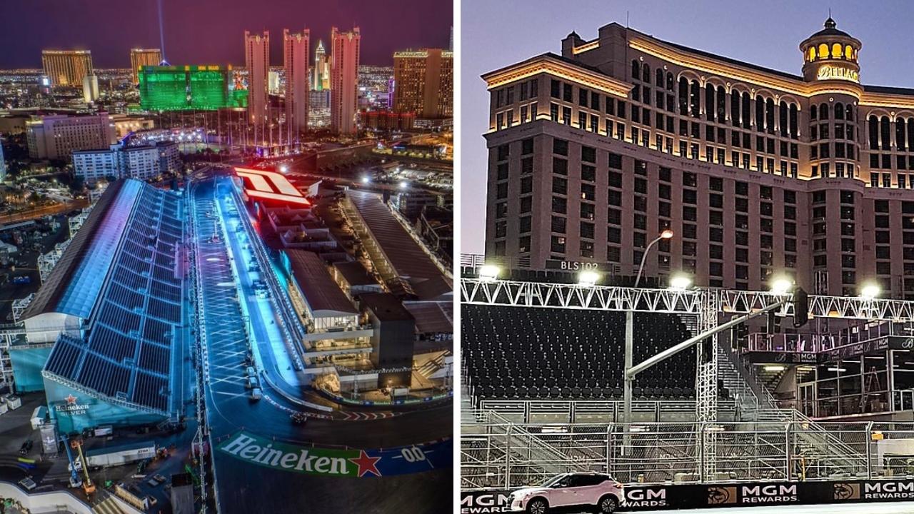 Las Vegas locals are worried by the impact of the Grand Prix. Picture: Twitter.