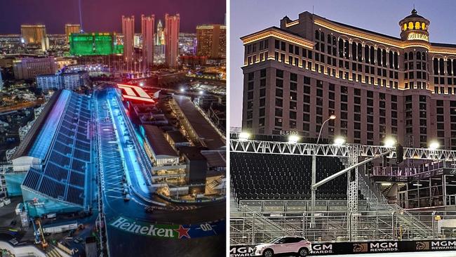 Las Vegas locals are worried by the impact of the Grand Prix. Picture: Twitter.