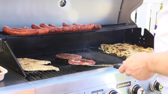 A selection of meat on the barbie. Picture: Jenifer Jagielski