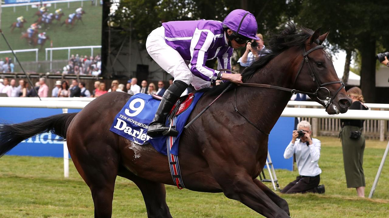 Ten Sovereigns remains in the mix for Coolmore’s slot in The Everest. Picture: Darren Staples/PA Wire