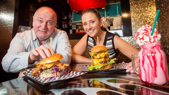 Ross Stevenson, pictured with Kate Stevenson, has declared the long Friday lunch has made a comeback. Picture: Mark Stewart