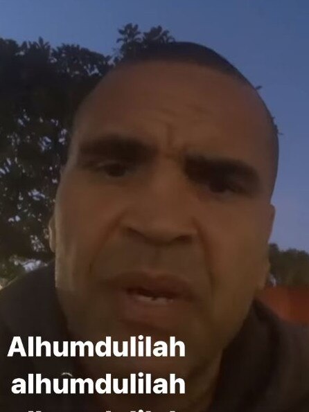 Anthony Mundine unleashed on Instagram after the No vote was passed down. Picture: Instagram