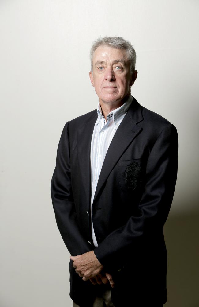 Peter Cameron in his journalism days. Pic Mark Cranitch.