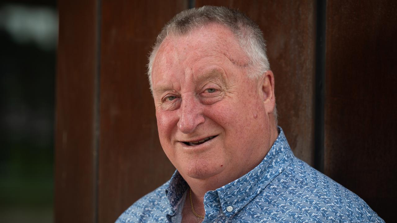 Rod Patterson will always have a 14cm scar on the left side of his head after being stabbed during a terror attack in Melbourne six years ago. Photo: Naomi Jellicoe.