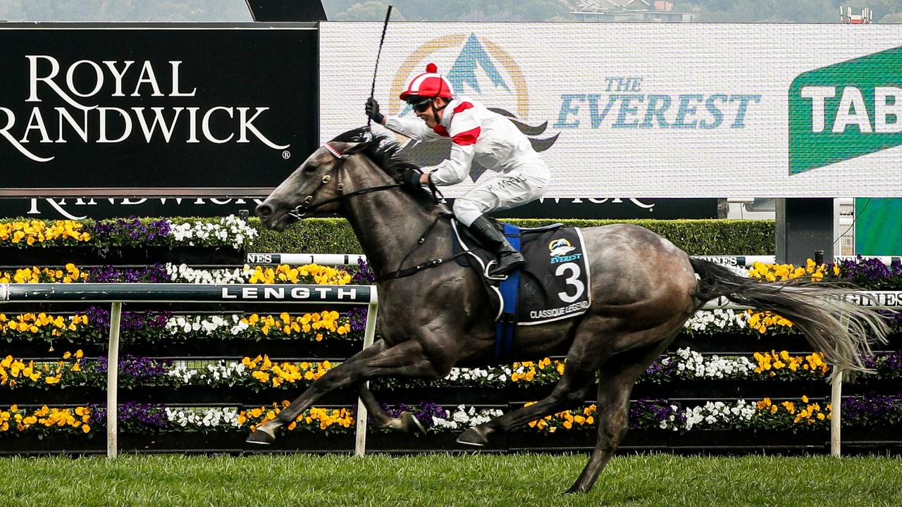 Classique Legend winning the 2020 The Everest. Picture: Getty Images