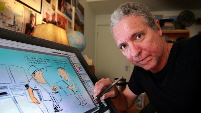 Controversial cartoonist Bill Leak.