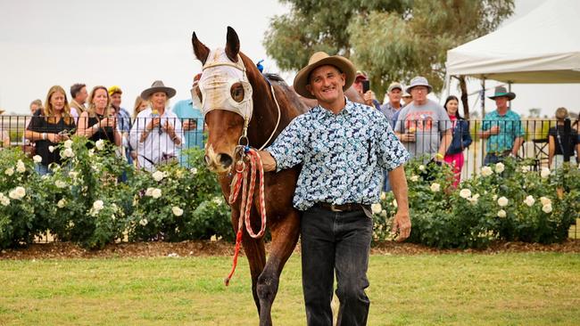 Billy Johnson with Fab’s Cowboy Picture: Roxy Weston RLR Photography