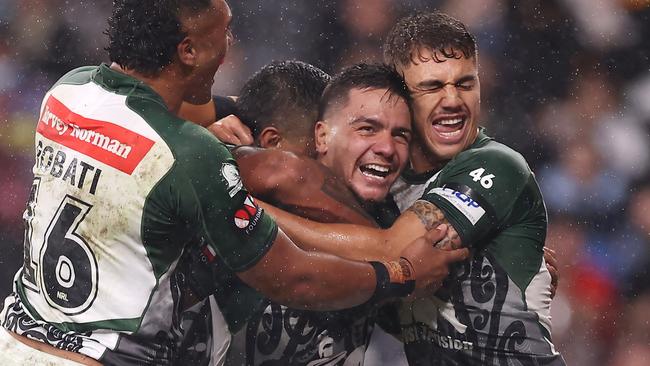 Kodi Nikorima is eyeing a switch to the Rabbitohs (Photo by Mark Kolbe/Getty Images)