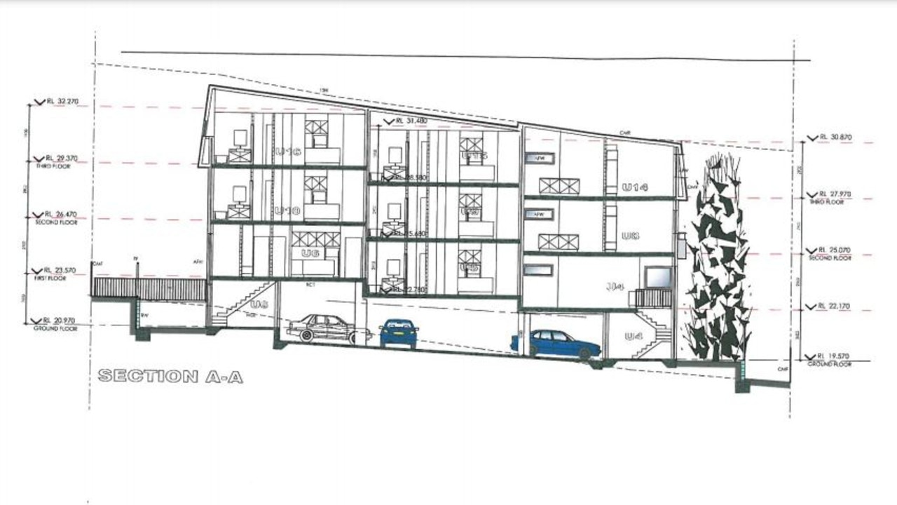 Unit developments in Gladstone. PHOTO: Contributed