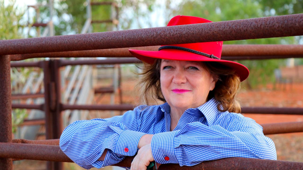 Gina Rinehart says struggle and hard work define Australia’s pioneering history.