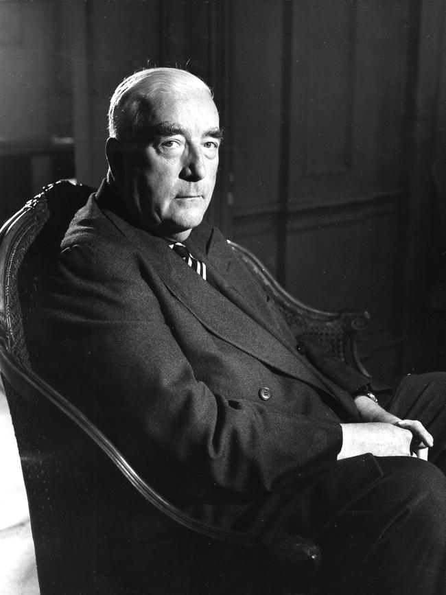 Sir Robert Menzies.