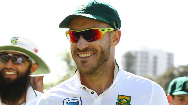 Faf du Plessis enjoyed his side’s win over Australia. Picture: Getty Images