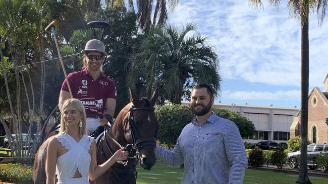 DAY OUT: McMurtrie Consulting Engineers' Kenny Festing and Pop-Up Polo Series Ambassador (2021) Paige Van Lunteren