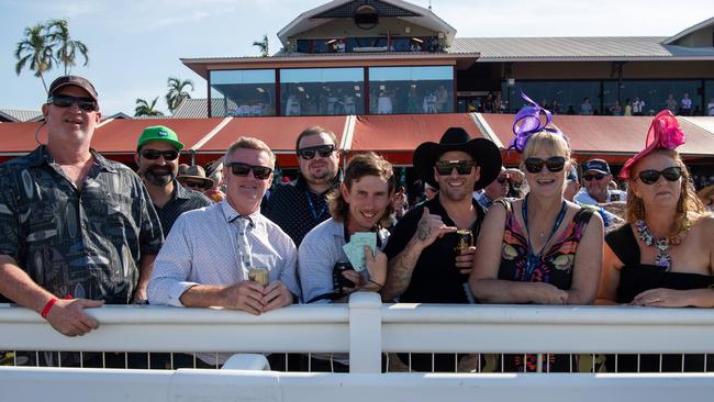 Thousands of people descended at the 2024 Darwin Cup Carnival, Fannie Bay. Picture: Pema Tamang Pakhrin