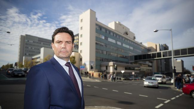 Ben Moloney was RHH Redevelopment Project Director. Picture: Richard Jupe.