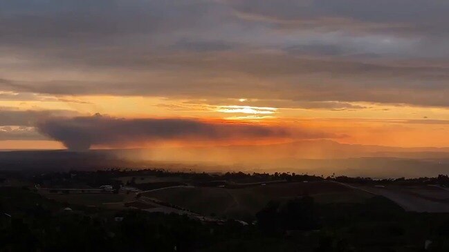 Brush Fire Sends Smoke Clouds Over Oceanside In San Diego County ...