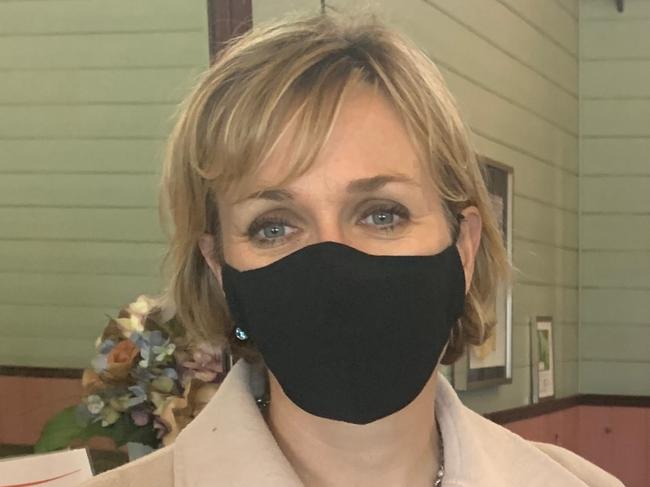 Zali Steggall MP is calling for masks to be tax free. Picture: Supplied.