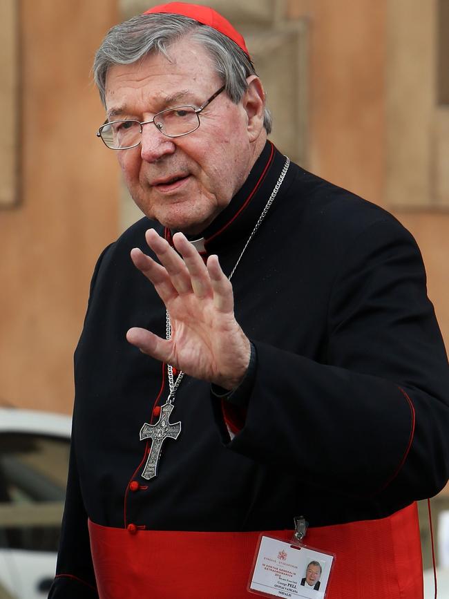 Cardinal George Pell. Picture: Franco Origlia/Getty Image