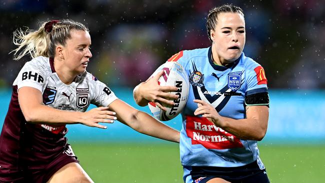 Isabelle Kelly was arguably NSW’s best, looking dangerous with every touch of the ball. Picture: Getty Images.