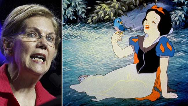 Elizabeth Warren's DNA test result puts her in the same category as Snow White.