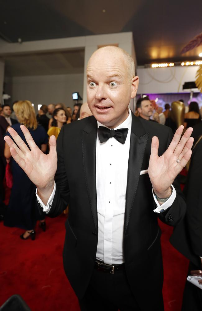 Tom Gleeson pictured at the 62nd TV Week Logie Awards. Picture: Josh Woning