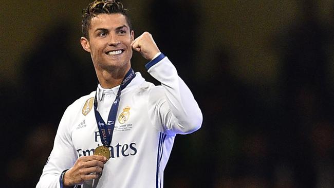 Real Madrid's Cristiano Ronaldo.