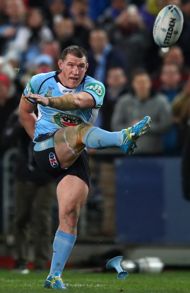 Paul Gallen got to sign off from Origin in almost perfect style.